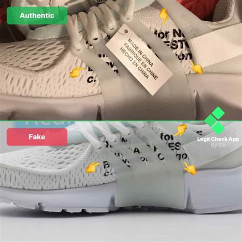 false white presto shoes